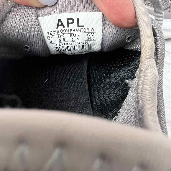 APL Techloom Phantom Sneakers Women's Size 8 Lace Up Rubber Sole - Picture 10 of 11